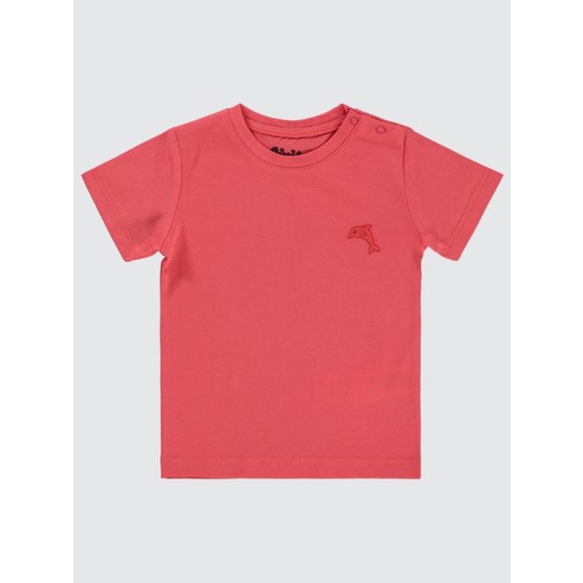 Civil Baby Erkek Bebek Tişört 6-18 Ay Mercan