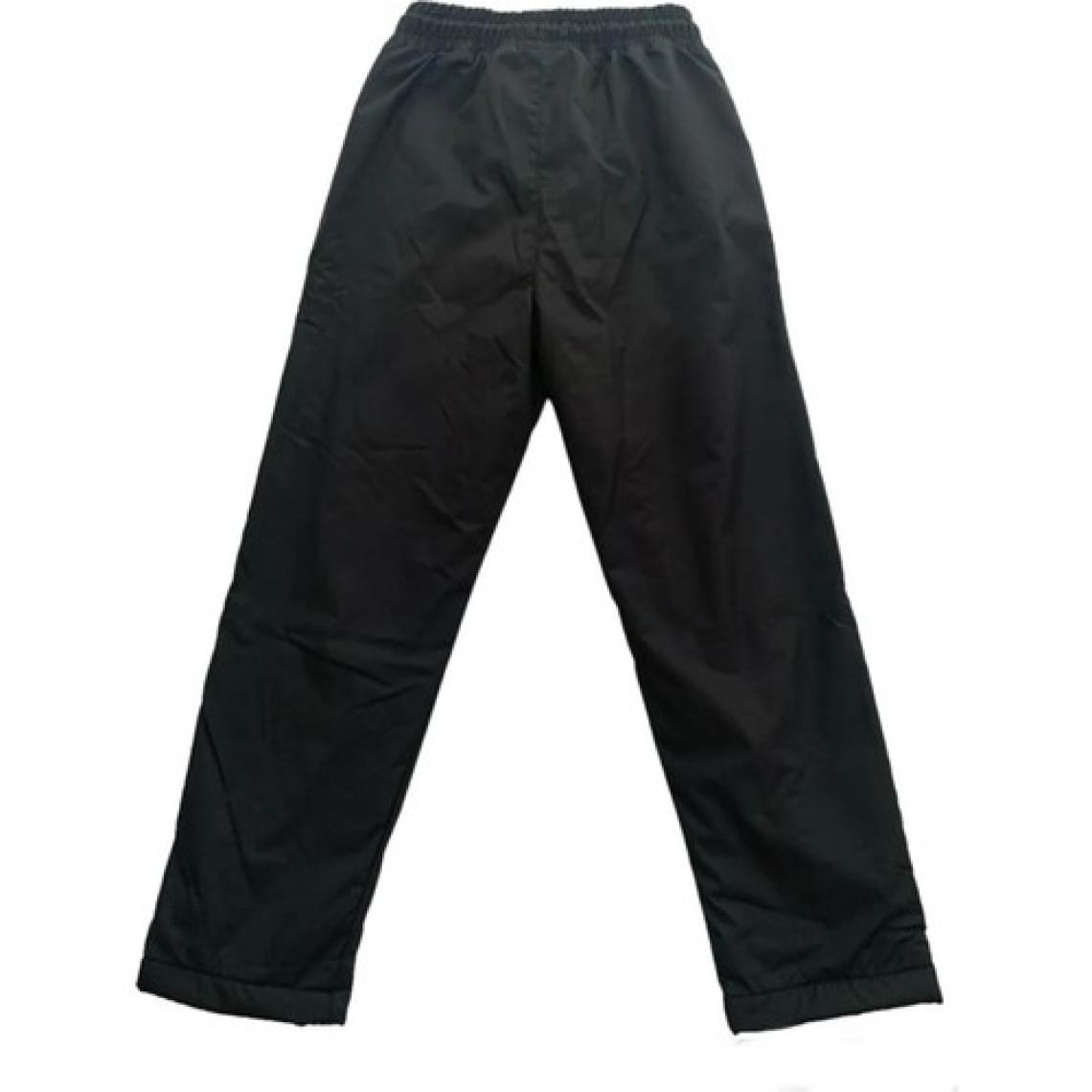 WeekJack Unisex Çocuk Içi Polarlı Su Geçirmez Siyah Kar Pantolonu
