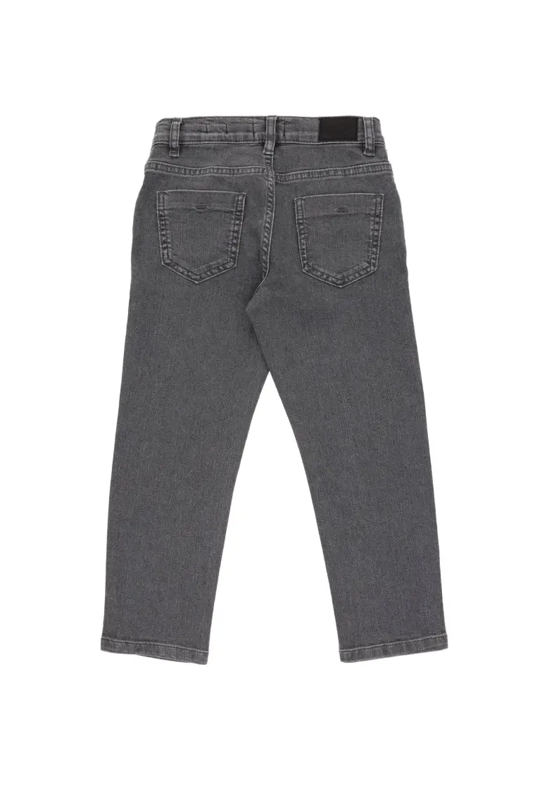 U.S. Polo Assn. Erkek Çocuk Gri Pantolon (Jean) 50297148-DN0025