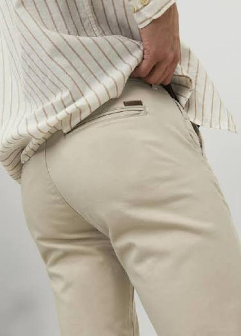 Jack & Jones Slim Fit Bej Erkek Pantolon 12150148