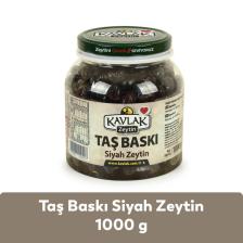 Taş Baskı Gemlik Siyah Zeytin 1 Kg