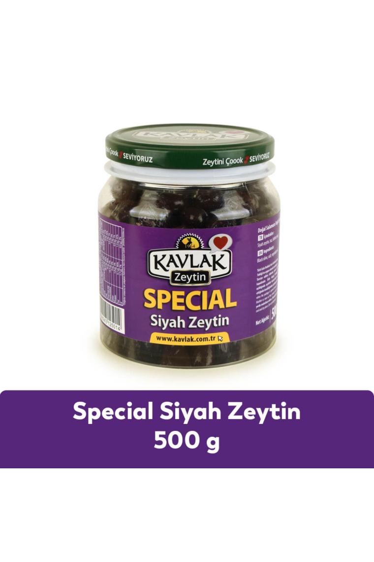 Kavlak Special Gemlik Siyah Zeytin 500 Gr