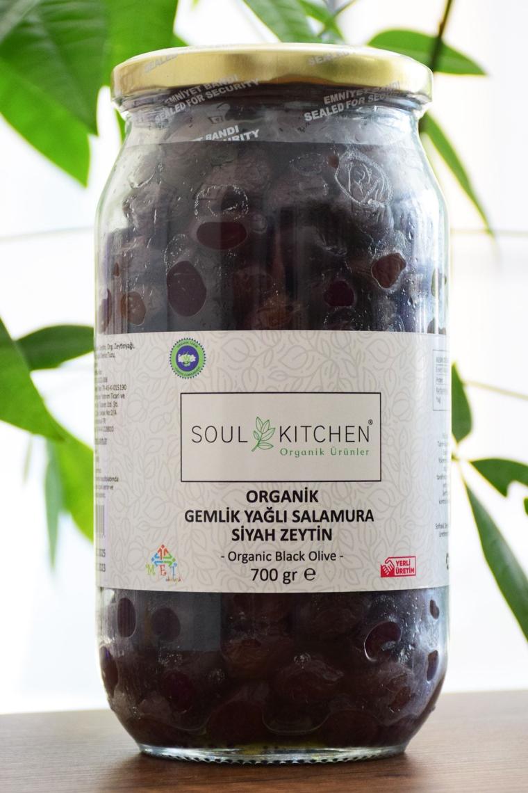 Organik Gemlik Yağlı Salamura Zeytin 700gr
