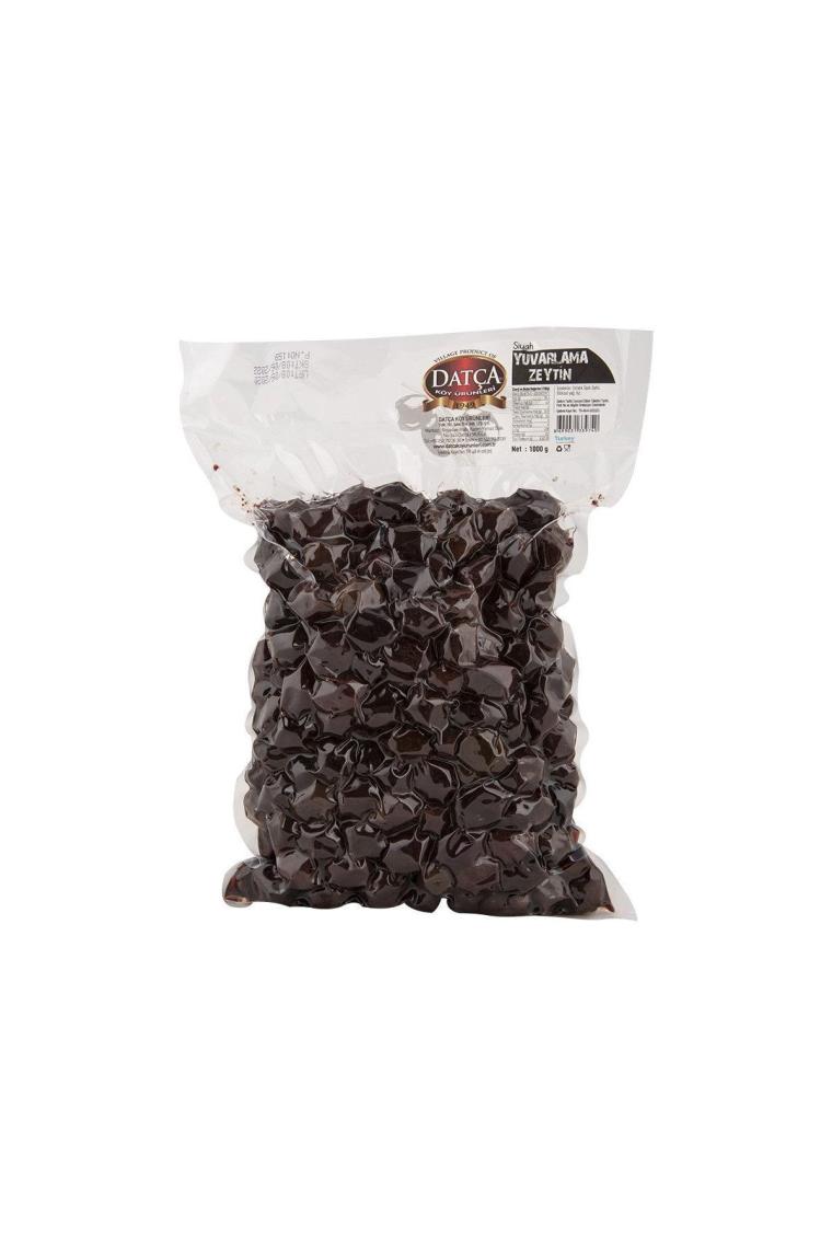 Datça Siyah Yuvarlama Zeytin 1000 gr