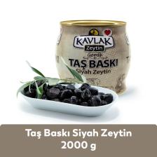 Taş Baskı Gemlik Siyah Zeytin 2 Kg