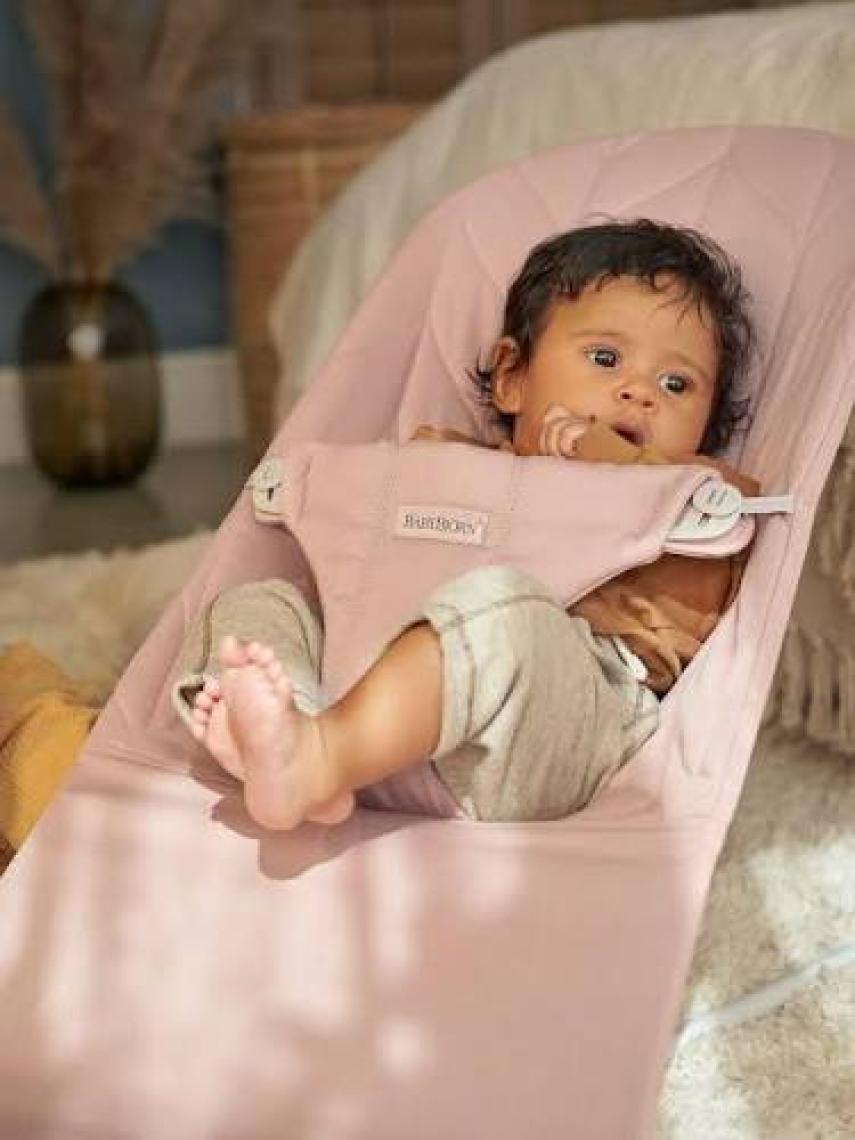 BabyBjörn Bliss Ana Kucağı Anthracite Petal Cotton