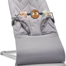 BabyBjörn Bliss Ana Kucağı Cotton Oyuncaklı - Grey Petal