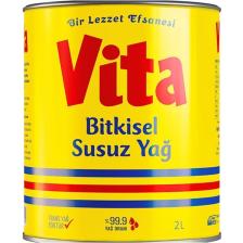 Vita Bitkisel Susuz Margarin 2 lt