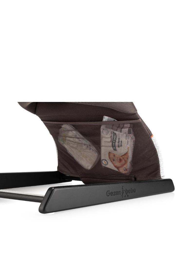 Gezenbebe Bouncy Ev Tipi Ana Kucağı Charcoal