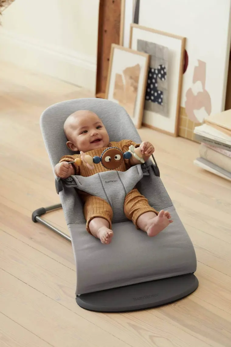Babybjörn Bliss Ana Kucağı Cotton 3D Jersey Oyuncaklı / Light Grey