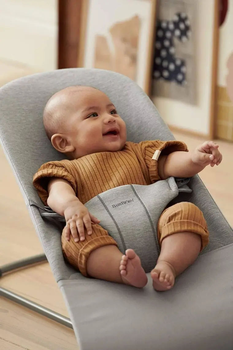 Babybjörn Bliss Ana Kucağı Cotton 3D Jersey Oyuncaklı / Light Grey