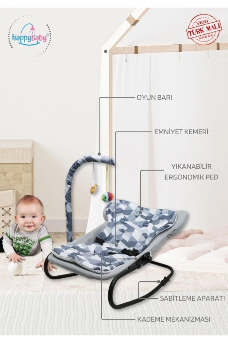 Elit Polo Anakucağı-kademeli-sallanır-sabitlenebilir-oyuncaklı- Bebek Anakucagi Puset