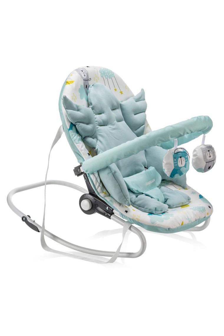 Wellgro Angel Wings Oyuncaklı Yeşil Ana Kucağı