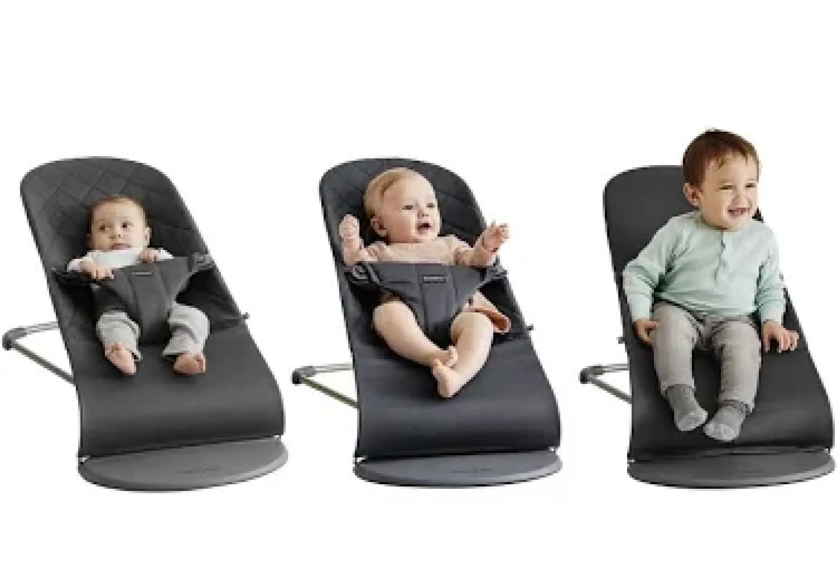 BabyBjörn Bliss Ana Kucağı Anthracite Petal Cotton