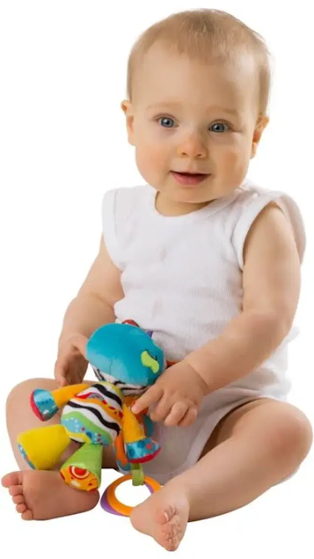 Playgro Munchimal Peluş Aktivite Oyuncağı Zebra 0+Ay