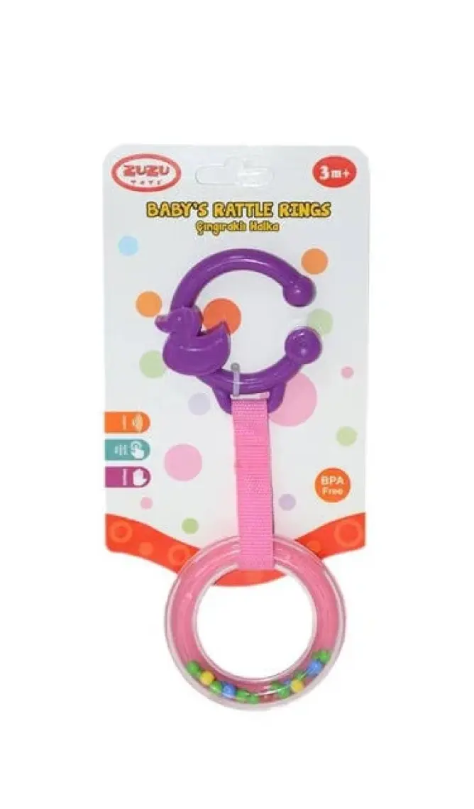 Zuzu Toys Zuzu Çıngıraklı Halka Yeşil