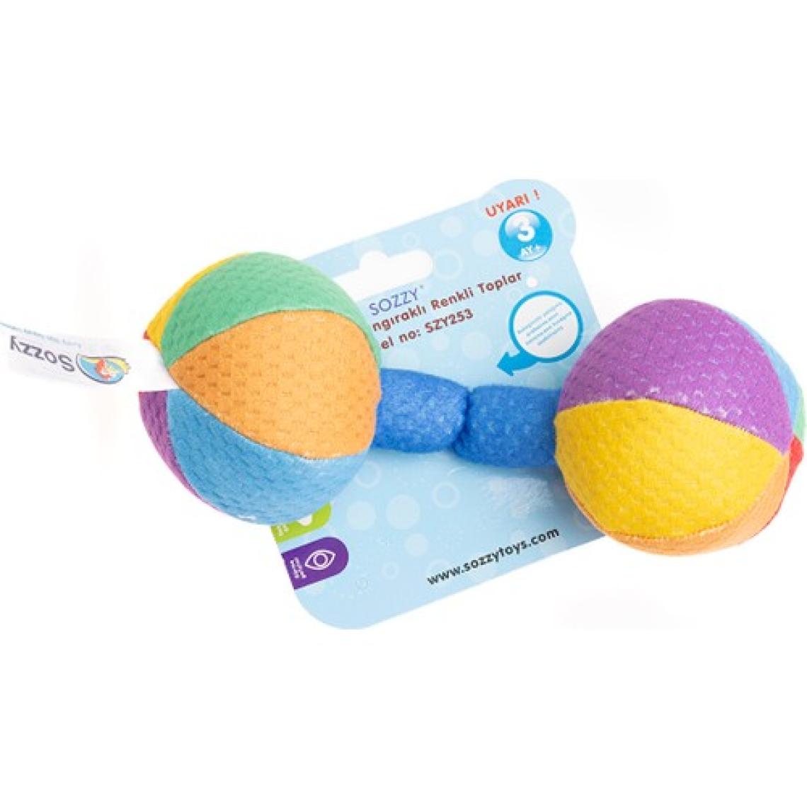 Sozzy Toys Çıngıraklı Renkli Toplar szy-253
