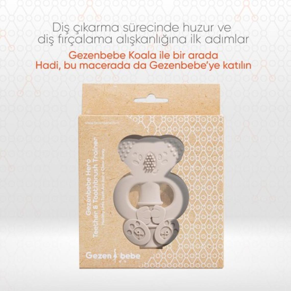 Gezenbebe Hero Diş Kaşıyıcı & Diş Fırçalama Eğitmeni Mink