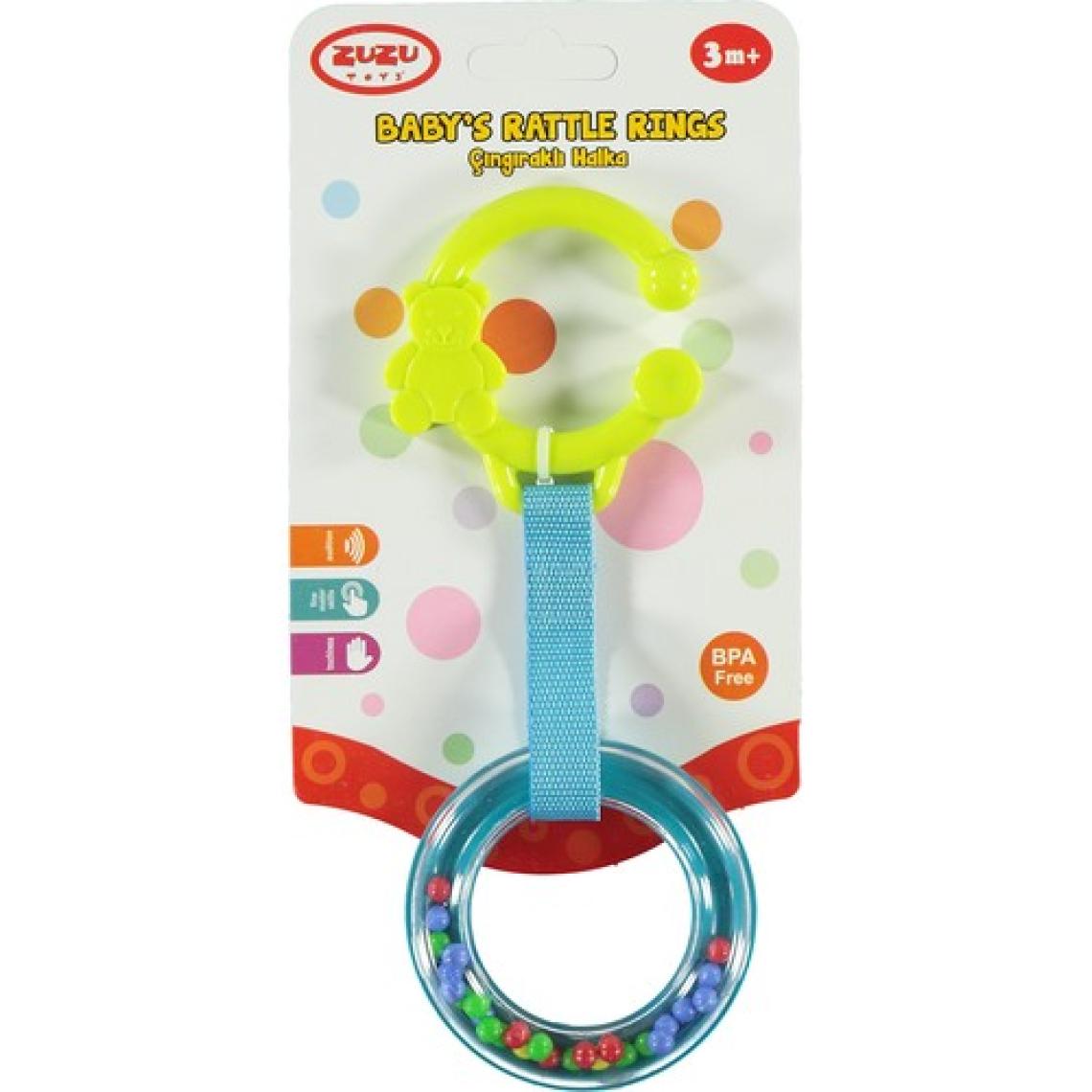 Zuzu Toys Zuzu Çıngıraklı Halka Yeşil
