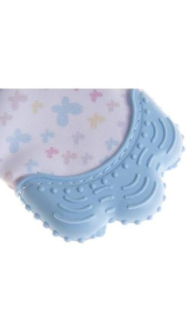 Babyjem Diş Kaşıyıcı Eldiven Mavi