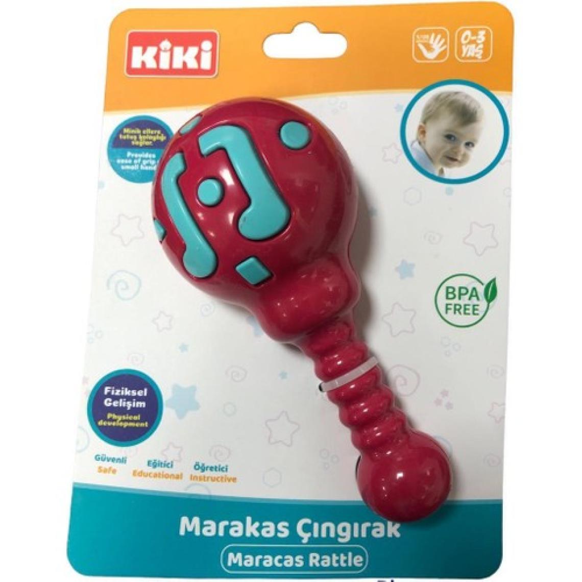 Kiki Oyuncak Marakas Çıngırak Eğitici ve Öğretici Erken Öğrenme Oyuncağı