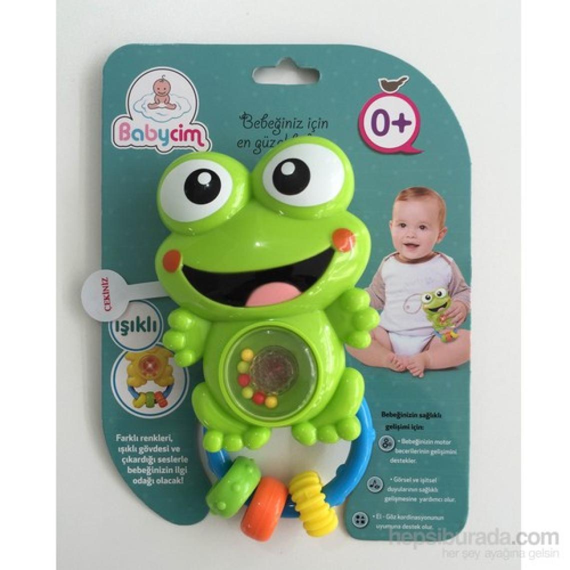 Toyshome Işıklı,Sesli,Müzikli Kurbağa Çıngırak