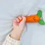 Hubble  Bebek Diş Kaşıyıcı Ve Oyuncağı (  Kauçuk) Havuç