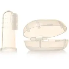 Baby Plus Silikon Parmak Diş Fırçası - Yumuşak Dokulu, Bebekler İçin Güvenli ve Diş Sağlığına Uygun Tasarım