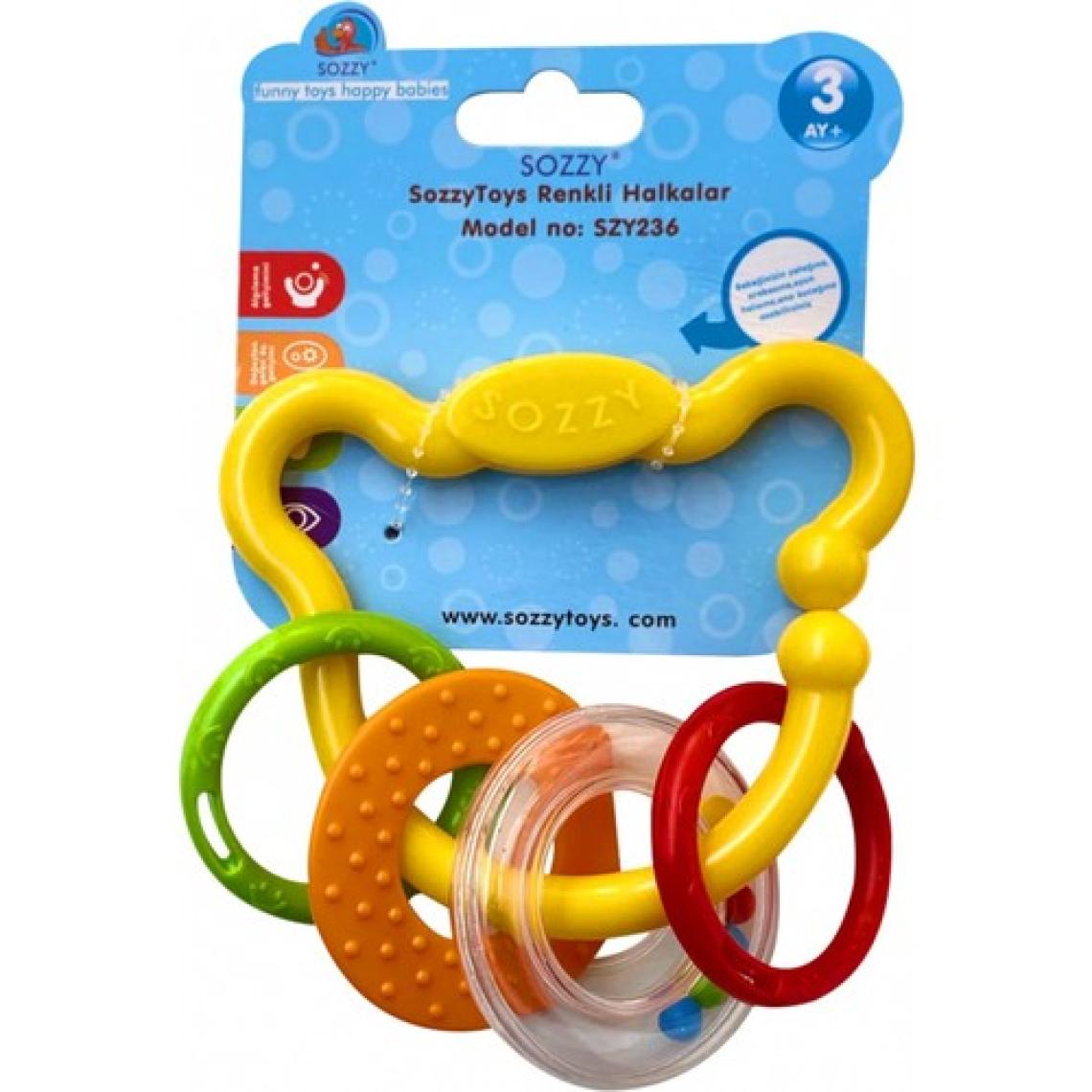 Sozzy Sozzytoys Renkli Halkalar