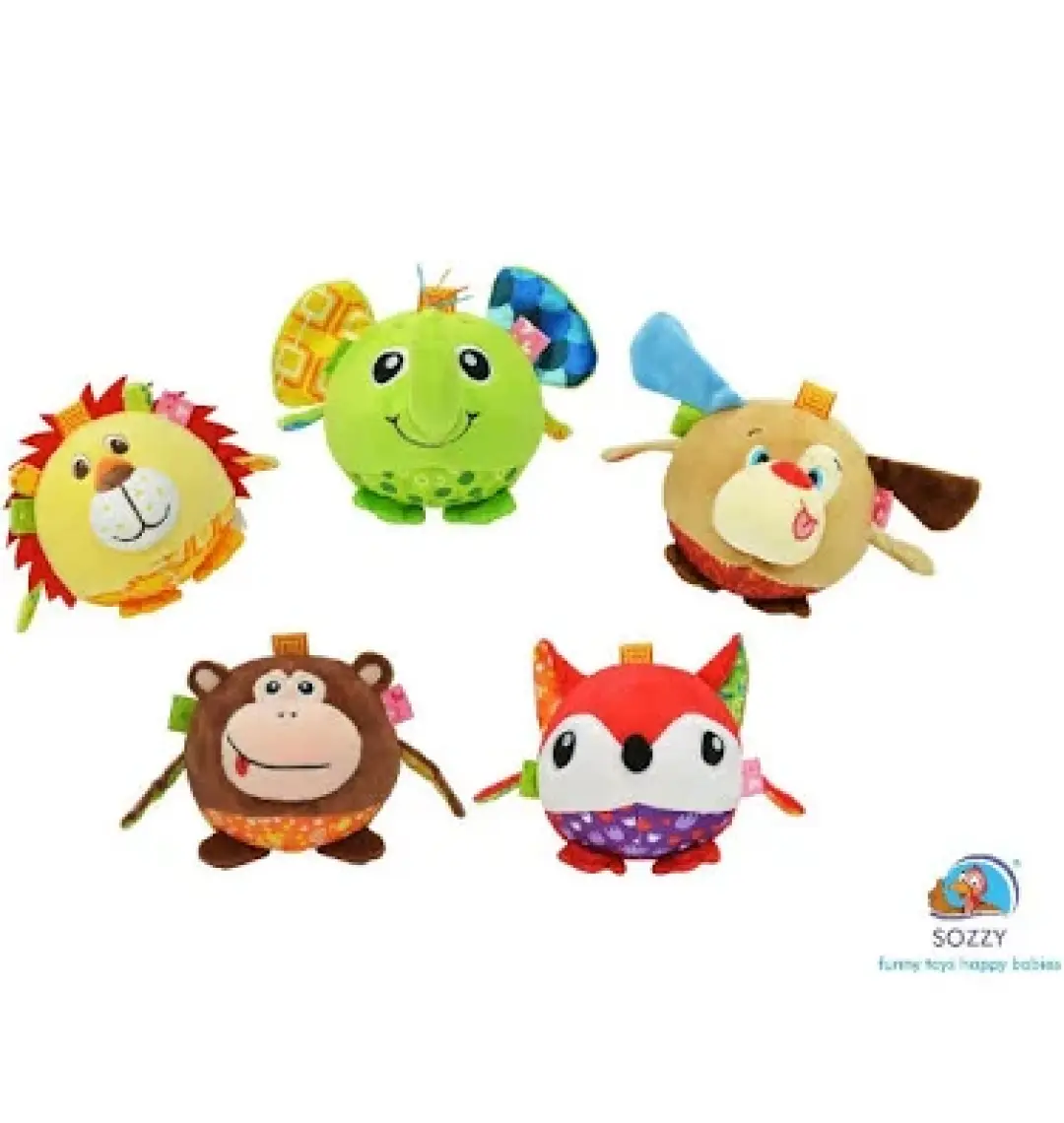 Sozzy Toys Çıngıraklı Topum Köpek SZY172