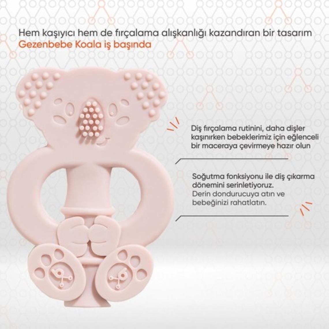 Gezenbebe Hero Diş Kaşıyıcı & Diş Fırçalama Eğitmeni Rose