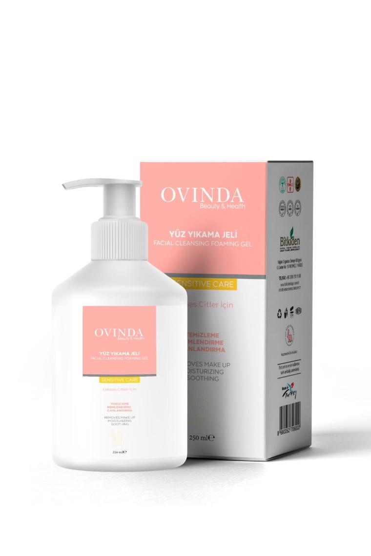 Yüz Yıkama Jeli Hassas Ciltler 250 ml E-vitaminli Nemlendirme - Temizleme - Canlandırma