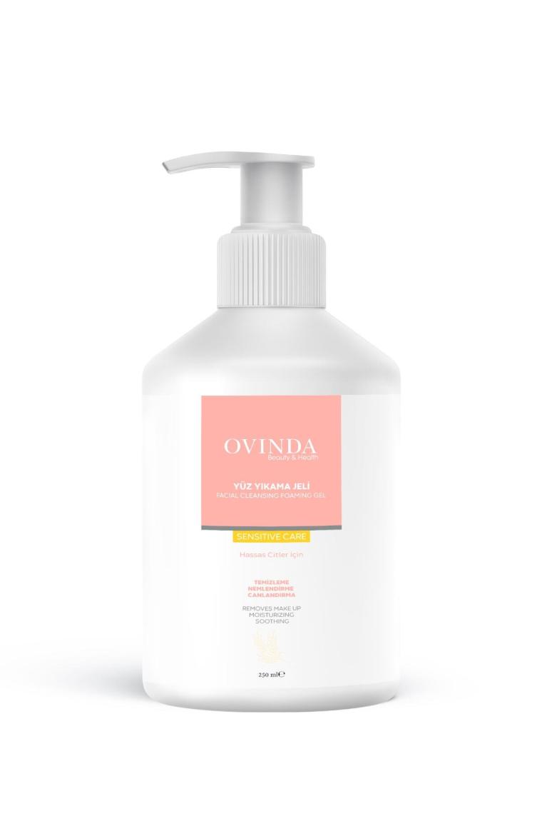 Yüz Yıkama Jeli Hassas Ciltler 250 ml E-vitaminli Nemlendirme - Temizleme - Canlandırma