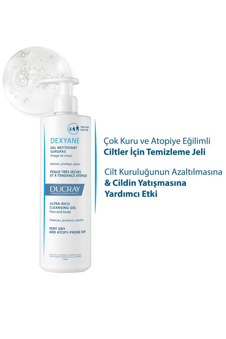 Dexyane Gel Nettoyant Surgras400 Ml