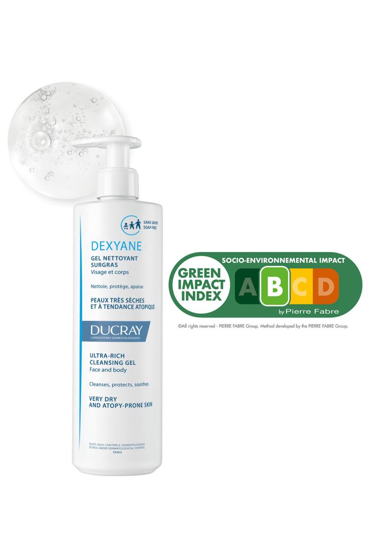 Dexyane Gel Nettoyant Surgras400 Ml