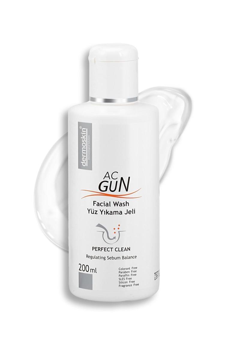 Acgun Sivilce Ve Akneli Ciltler Için Salisilik Asit Içeren Yüz Yıkama Jeli 200 ml