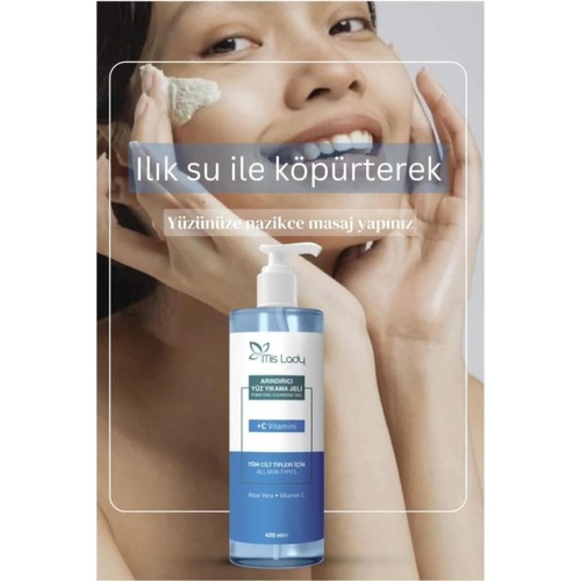 Mis Lady Arındırıcı Yüz Temizleme Jeli 400 ml