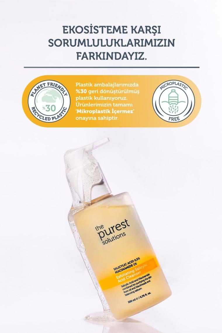 Yağlı Ve Karma Ciltler Için Siyah Nokta Karşıtı Temizleme Jeli 200 Ml