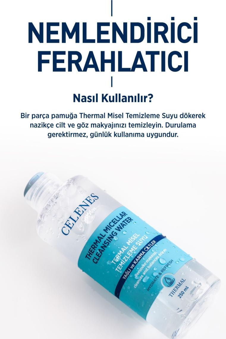 Thermal Misel Temizleme Suyu 250ml Yağlı Ve Karma Ciltler