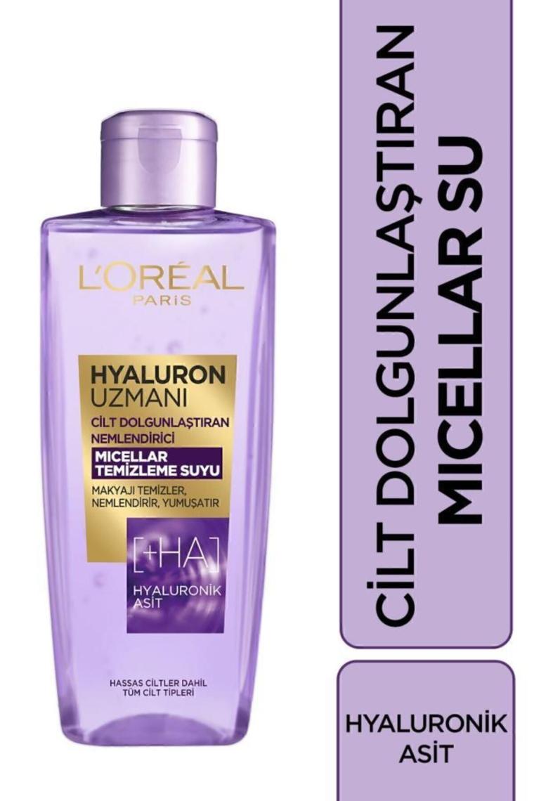 Hyaluron Uzmanı Cilt Dolgunlaştıran Mıcellar Temizleme Suyu 200 Ml- Hyaluronik Asit