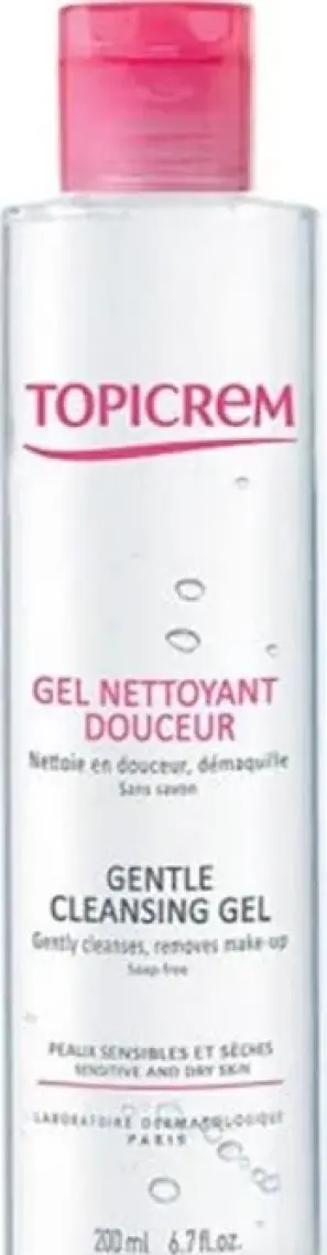 Topicrem Gentle Cleansing Gel Body&Hair 200 Ml