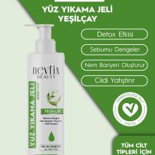 Nevfix Beauty Yeşil Çay Özlü Detoks Etkili Yüz Yıkama Jeli 400 ml