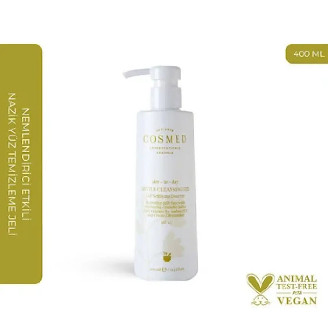 Cosmed Day To Day Cleansing Yüz Temizleme Jeli 400ml