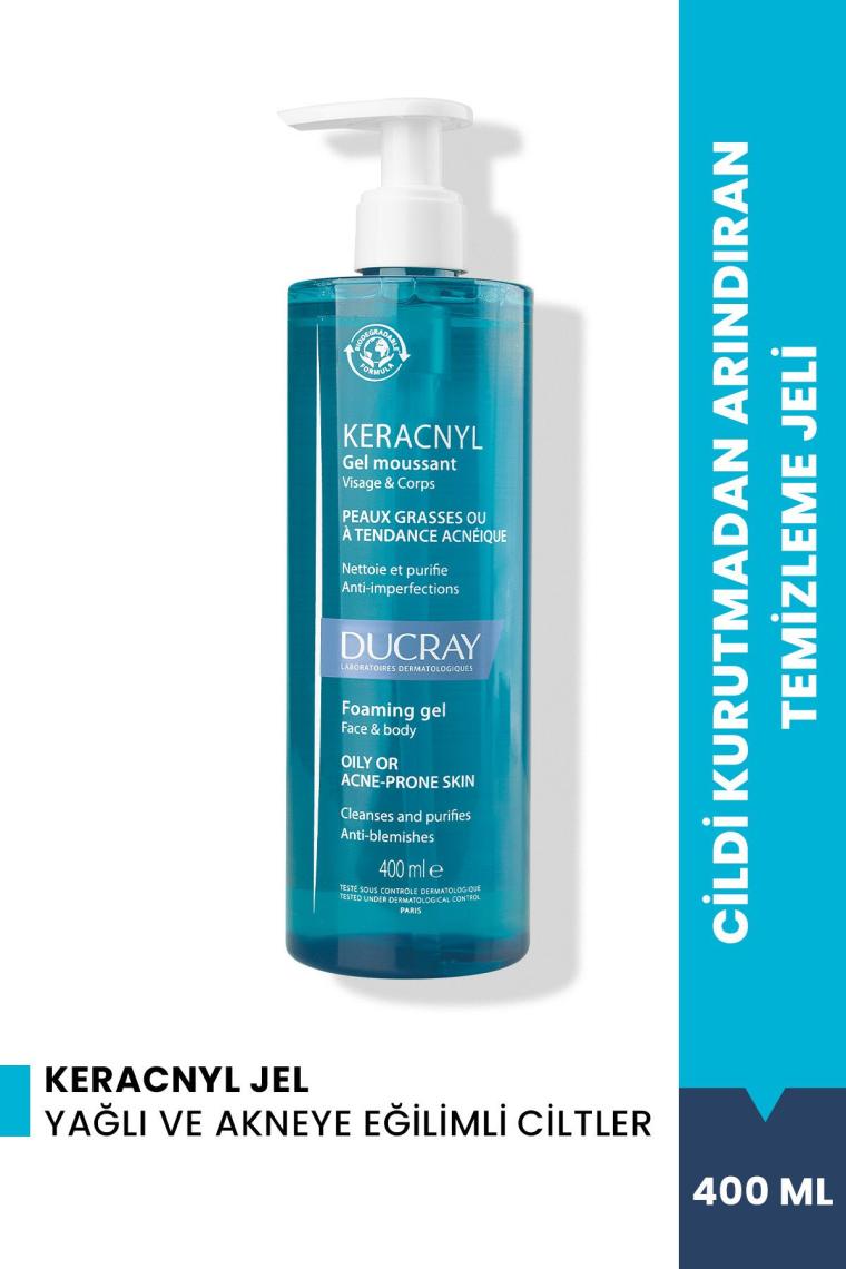 Ducray Keracnyl Gel  Temizleyici Jel 400 ml