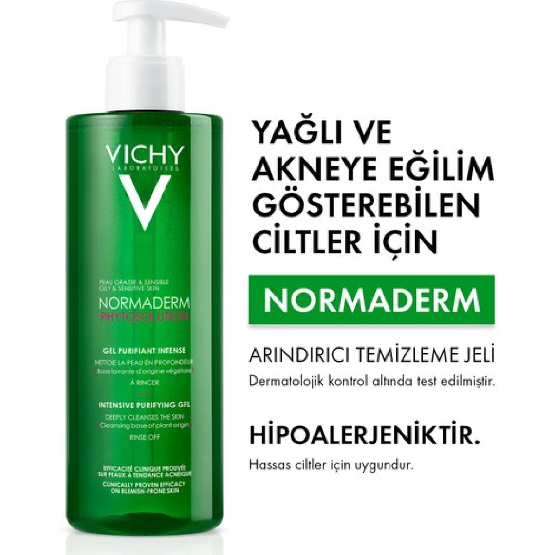 Vichy Normaderm Phytosolution Arındırıcı Jel 400 ml