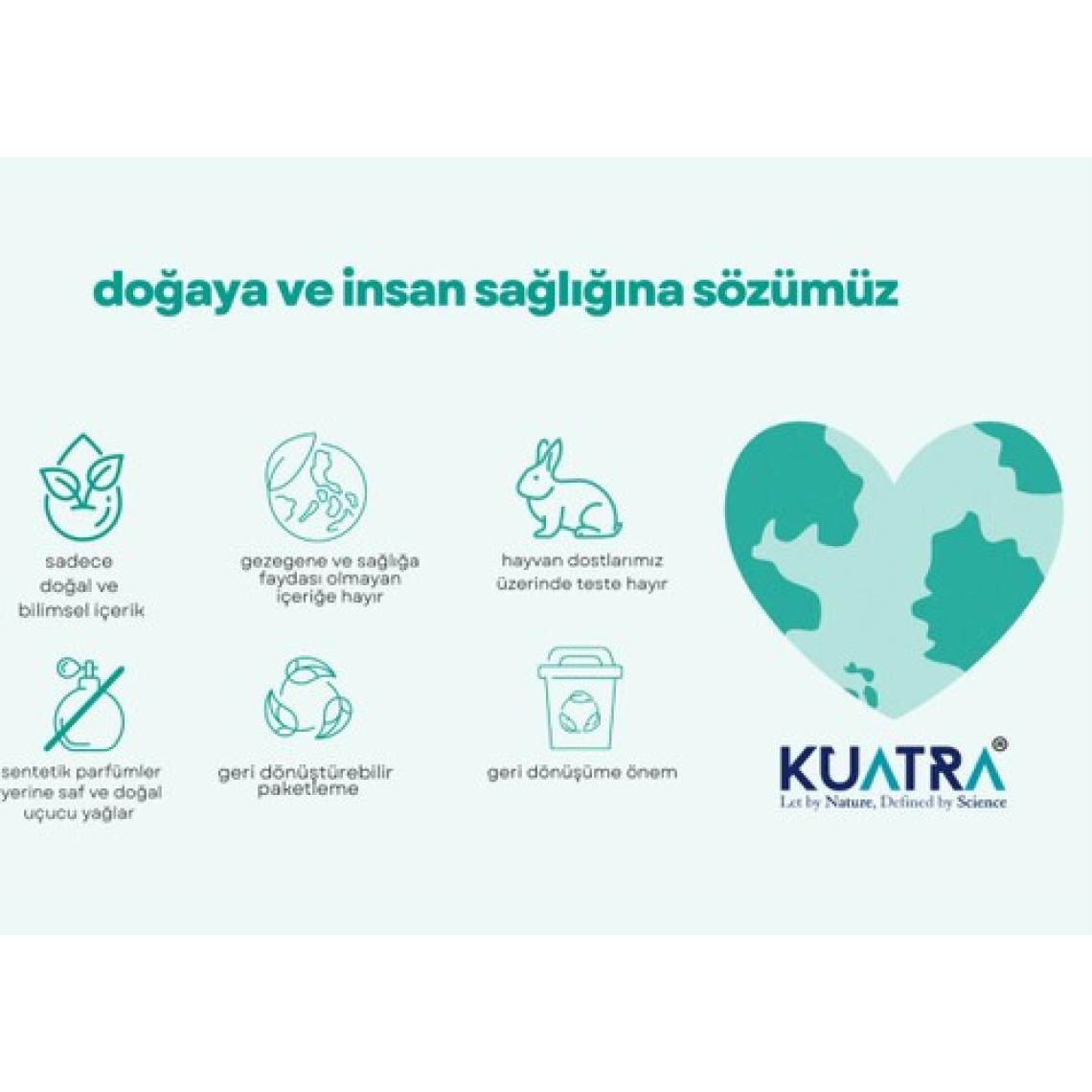 Kuatra Nemlendirici Besleyici Temizlik Jeli 550 ml (Kokusuz)