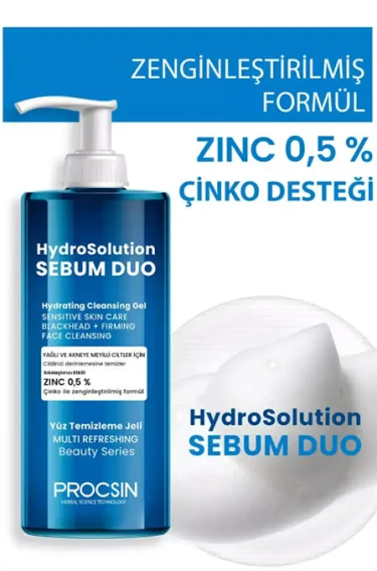 Procsın Hydrosolution Yüz Temizleme Jeli 200 Ml