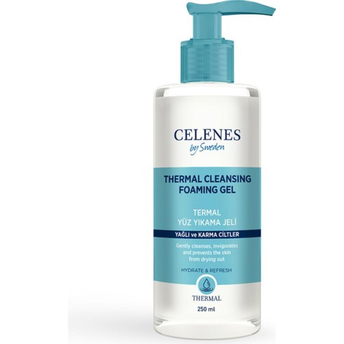 Celenes Thermal Yağlı ve Karma Ciltler 250 ml Yüz Yıkama Jeli
