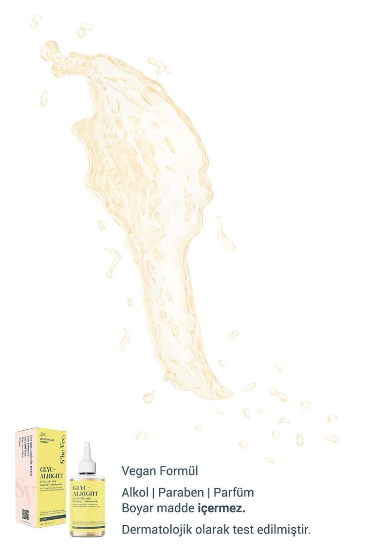 GLYC- ALRIGHT - Tüm Ciltler İçin Gözenek Sıkılaştırıcı Leke Karşıtı Tonik (200 ml)