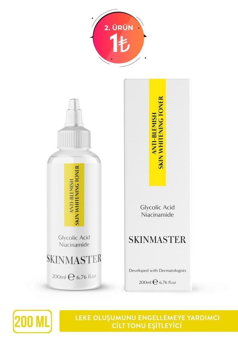 Leke Oluşumunu Gidermeye Yardımcı Cilt Tonu Eşitleyici Tonik ( Glikolik Asit %5 + Niacinamide)